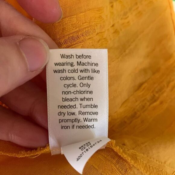 LC Lauren Conrad Amber Rose Ruffle Peplum Tank Top Blouse Size XL New - Picture 9 of 10